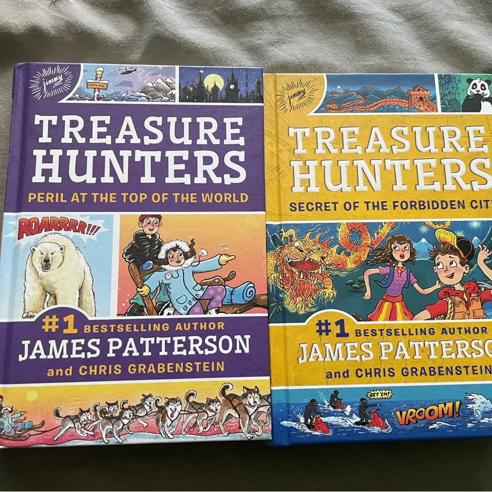 Treasure Hunters Book Set by James Patterson
